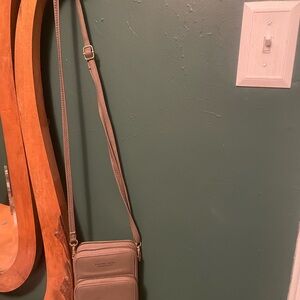 Elegant Tan Crossbody Bag